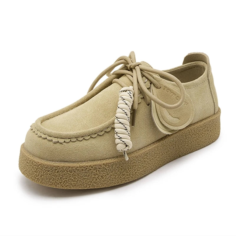 Mocassin plateforme femme AIYUQI My Store