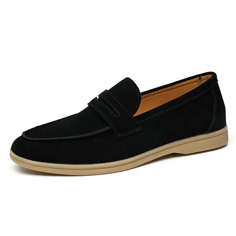 Mocassin daim homme - Barrie Shop