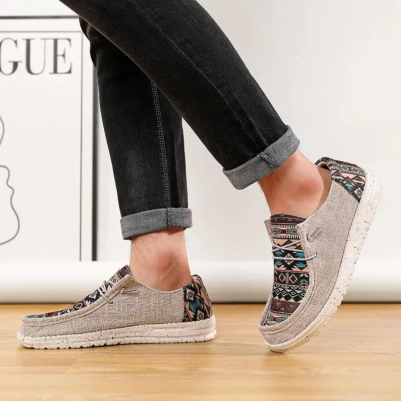Mocassin tissu homme My Store