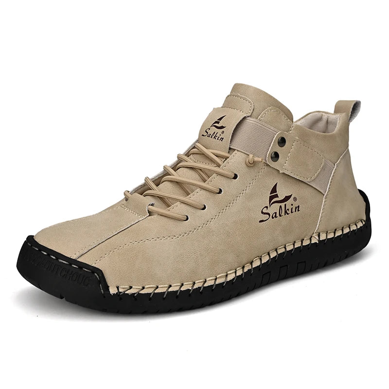 Mocassin homme en cuir bottine d’hiver - Barrie Shop