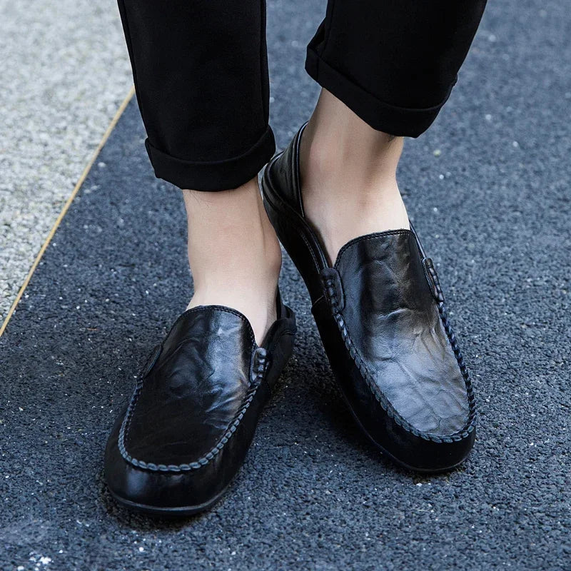 Mocassin confortable Cuir Élégance - Barrie Shop