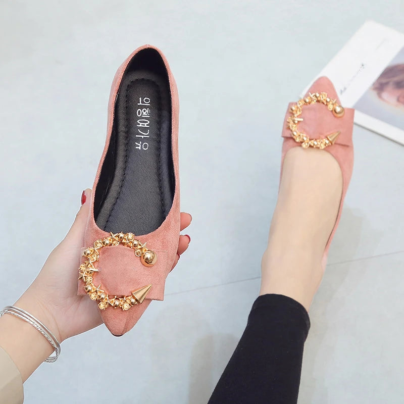 Mocassin femme doré DORYBELLA My Store