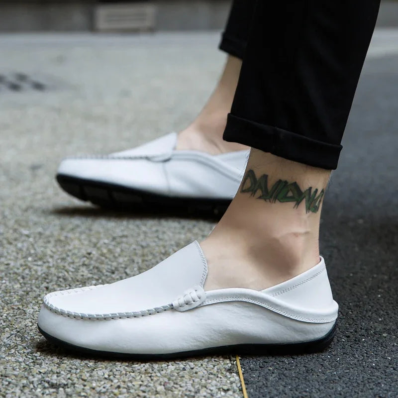 Mocassin confortable Cuir Élégance - Barrie Shop