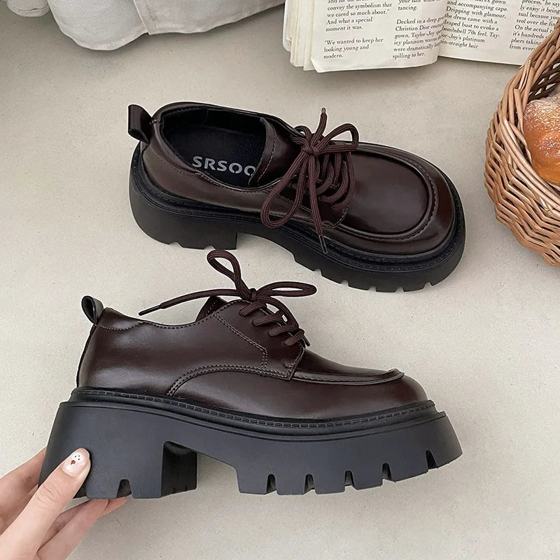 Mocassin derbies femme - Barrie Shop
